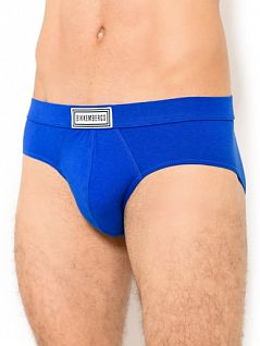 Брифы на средней посадке из ультрамягкого трикотажа (2шт) Bikkembergs б4с3045а103бикк Синий-зеленый 2260
