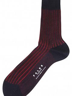 Мужские носки с усиленными зонами напряжения Falke 14648 Shadow SO (муж.) Черный-коричневый 6376