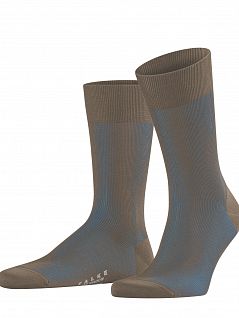 Эластичные носки с системой press-contro Falke 13141 Fine Shadow SO (муж.) Бежевый (4171)