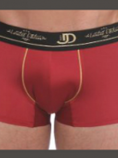 Гладкие мужские боксеры Jolidon Uomo N234 рубин (rubine)