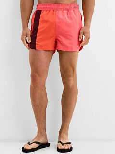 Легкие шорты из полиэстра LT1M11MMSY231-030 TRA SHORT Kom розовый