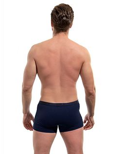 Комфортные боксеры на широкой резинке JOLIDON DT275блнТм Dark_blue