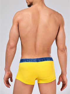 Эластичные боксеры из хлопка Opium DTТр109 Yellow