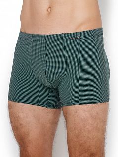 Модные боксеры в мелкую клетку зеленого цвета Olaf Benz 108630c5018