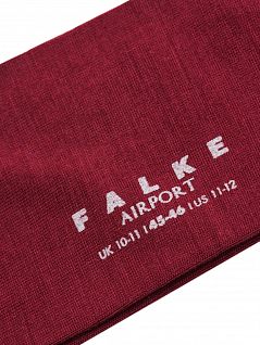 Антибактериальные носки из мериносовой шерсти и хлопка Falke 14435 Airport (муж.) Красный 8830