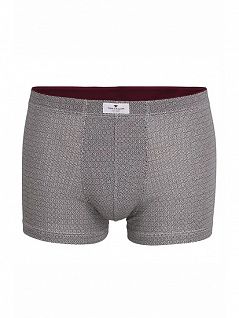 Оригинальные боксеры с мелким узором серого цвета Tom Tailor RT70422/5646 936