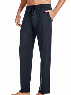 Домашние брюки с застежкой с добавлением шерсти серого цвета Impetus FM-2817E15-039 распродажа