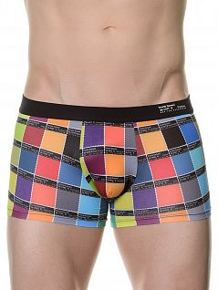 Стильные мужские хипсы разноцветные в клетку bruno banani 22021355 Colour Code