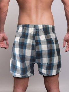 Шорты с гульфиком из хлопка Salvador Dali SISD3310-12 темный изумруд