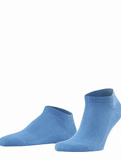 Мягкие носки с ребристыми манжетами Falke 14626 Family Sneaker Голубой 6534