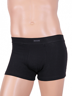 Облегающие мужские трусы боксеры черного цвета Pierre Cardin BXR 70