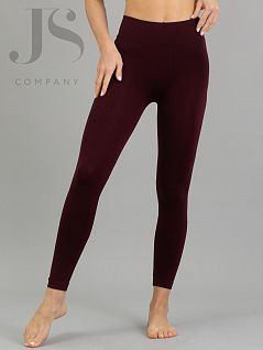 Женские леггинсы на широком комфортном поясе Giulia JSLEGGINGS 01 marsala gul