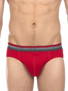 Мужские трусы-слипы красного цвета HOM BoxerLines 40c0451cV001c2 распродажа
