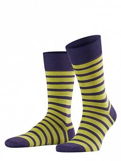 Носки на широкой резинке Falke 13326 Even Stripe SO Фиолетовый 6743