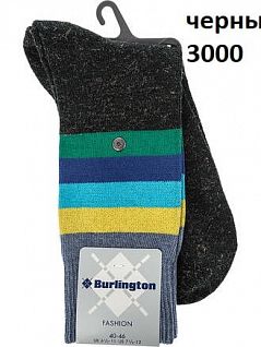 Носки на комфортной резинке Burlington 20530 Tveet BootSO Черный