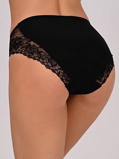 Кружевные кюлоты на средней посадке черного цвета Janira 32188c616