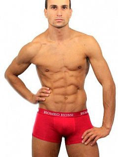 Яркие мужские трусы боксеры красного цвета Romeo Rossi Boxers R6005-8 распродажа