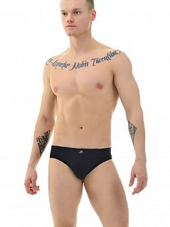 Комфортные слипы на низкой посадке Jolidon DTТн193бл Black