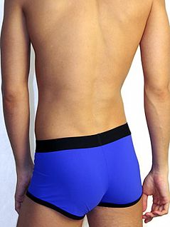 Мягкие трусы синего цвета HOM 01529cB9