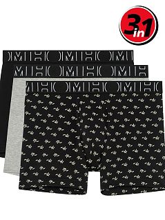 Комплект анатомических боксеров на стильной резинке (3шт) HOM 40c2526cT033