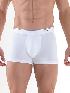 Классические мужские трусы боксеры белого цвета BlackSpade TENDER COTTON b9220 White распродажа