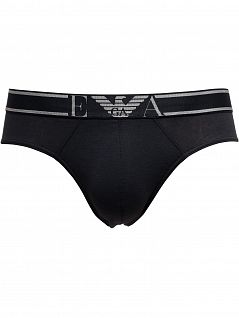 Дышащие слипы из хлопка и модала Emporio Armani 110814сс534армани Черный 20