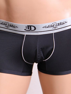 Стильные мужские трусы боксеры черного цвета Jolidon Uomo N233