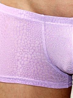 Эротические мужские трусы хипсы фиолетового цвета Romeo Rossi Erotic shorts R00201