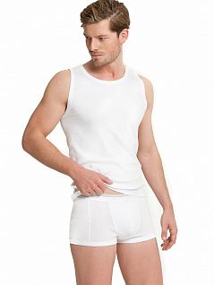 Комплект маек из хлопка 100% Jockey 18502728 (муж.) (2шт.) Белый 01