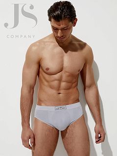 Бесшовные брифы из вискозы высокого класса Omsa JSOmB 2225 Seamless слип grigio oms
