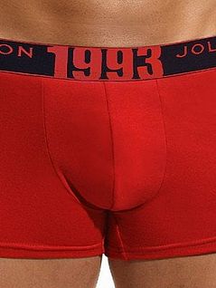 Стильные боксеры с двойной передней панелью Jolidon DTТн190бл Red