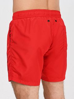 Пляжные шорты с печатным принтом Bikkembergs BKK1MBM03cRed