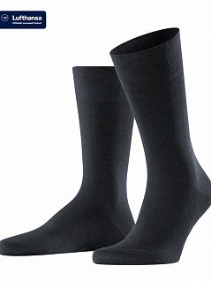 Современные носки с высоким контролем влажности Falke 13240 Intercont (муж.) Темный-синий (6370)
