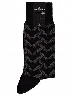 Мужские носки в стиле Casual черного цвета BODY WILD BDC092c026 черный