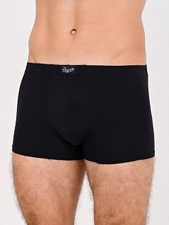 Шелковистые боксеры на эластичной резинке темно-синего цвета Ermenegildo Zegna N3LC61300c402