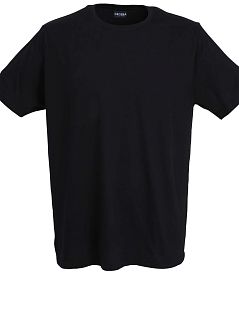 Набор футболок из 100% хлопка черного цвета (2шт) CECEBA FG001573/3XL-4XL Черный/Черный распродажа