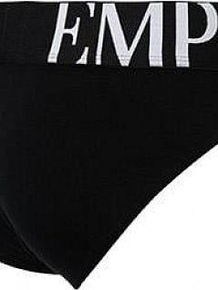 Хлопковые брифы с двойной передней панелью EMPORIO ARMANI 110814сс716армани Черный 20