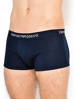 Набор однотонных боксеров из натурального хлопка (3шт) Emporio Armani 111610CC722c21320