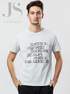 Трикотажная футболка свободного кроя Oxouno JSOXO 0319-120 KULIR 01 пепельный oxo