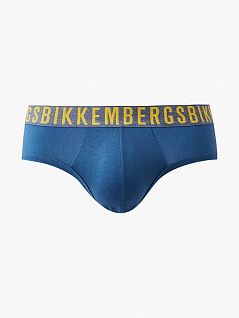 Комплект брифов из натурального хлопка (2шт) Bikkembergs вбкт04773бикк Синий-темный синий 2322
