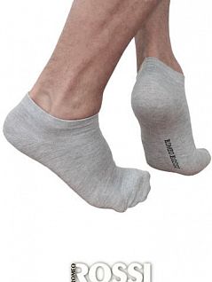 Мужские носки из мягкой ткани серого цвета Romeo Rossi R00706 распродажа