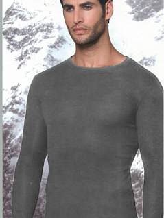 Термофутболка с длинным рукавом и круглым воротом Pandora JSPD 3025 MAGLIA MANICA LUNGA UOMO grey