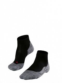 Современные носки с быстрым отводом влаги Falke 16705 RU4 Short (муж.) Черный (3010)