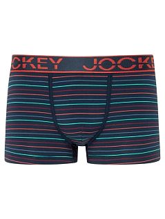 Полосатые боксеры анатомического кроя синего цвета Jockey 1915241cB90