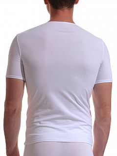 Футболка из хлопка с коротким рукавом Jolidon DTФМ12блн White распродажа