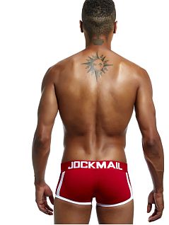 Яркие боксеры с push up красного цвета JOCKMAIL RTJM6030-8