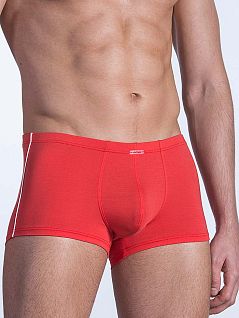 Модные яркие красные мужские трусы Olaf Benz 106650 Red 1410