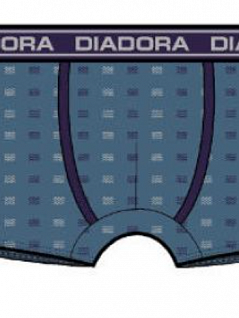 Мужские трусы боксеры на притачном поясе Diadora DIB05883S джинс (denim)