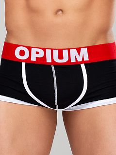 Анатомические брифы на слегка заниженной посадке Opium VOOpium_R-139 Черный Черный