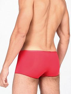 Хипсы из тончайшего материала красного цвета HOM 40c4755c4063